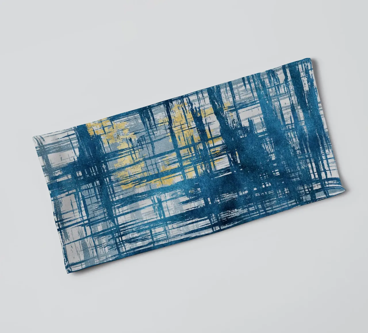 abstract geometric lines punk Handtuch von vintageshop