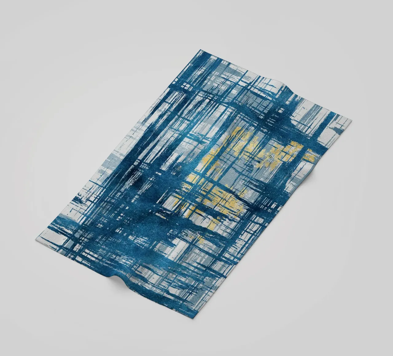 abstract geometric lines punk telo mare da vintageshop