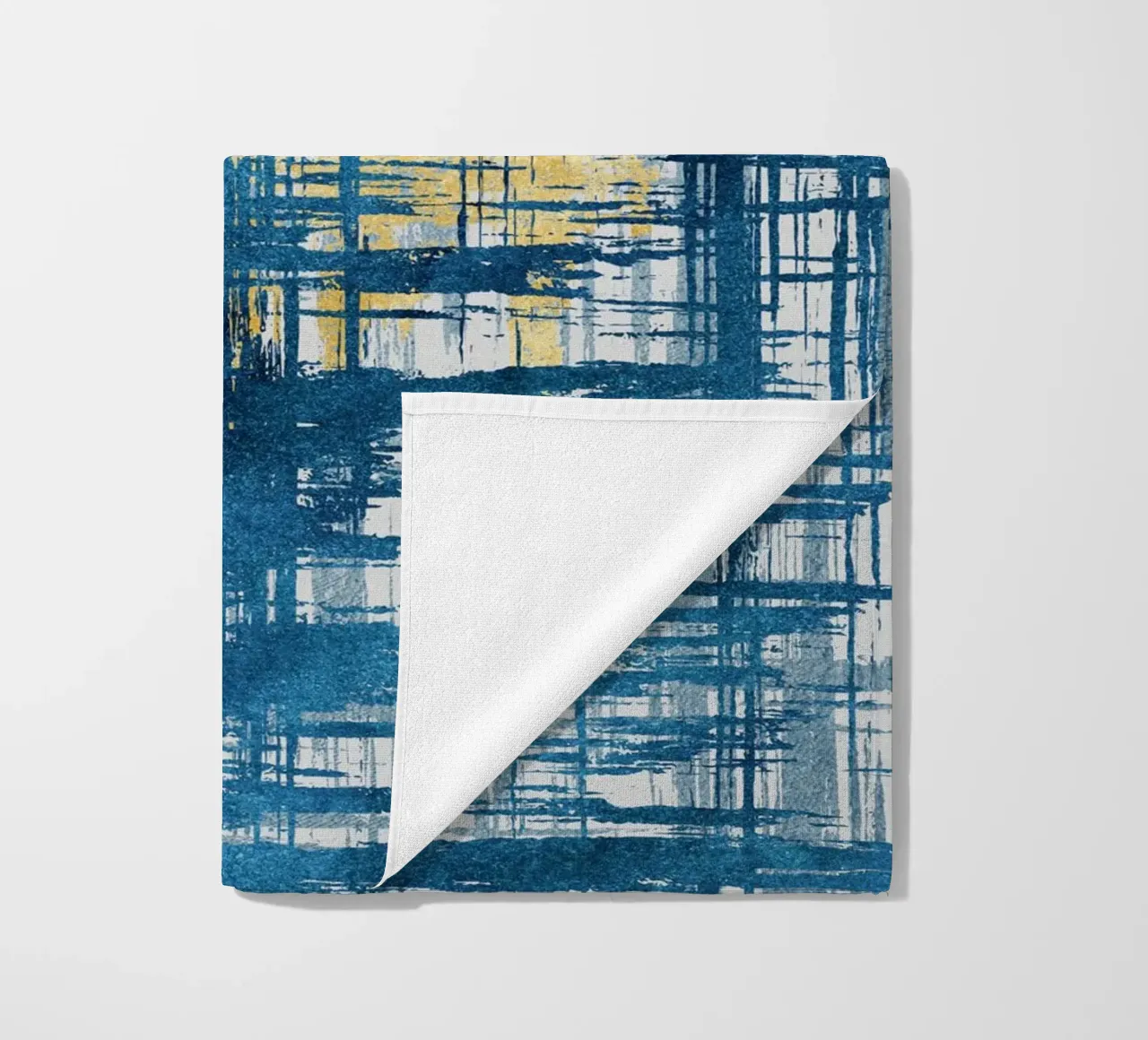 abstract geometric lines punk telo mare da vintageshop