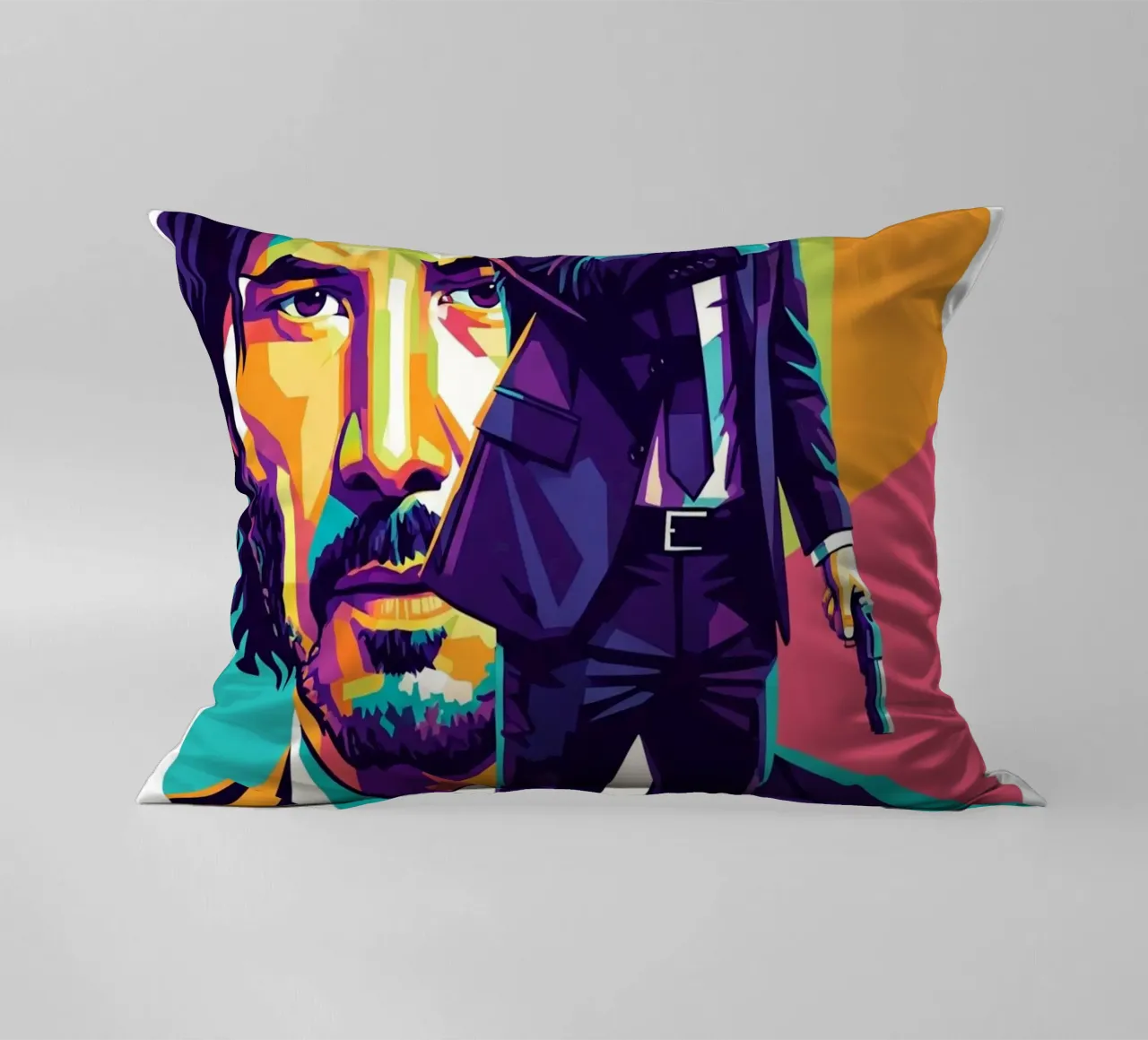 Keanu Reeves - John Wick style cuscino da Hantamrata