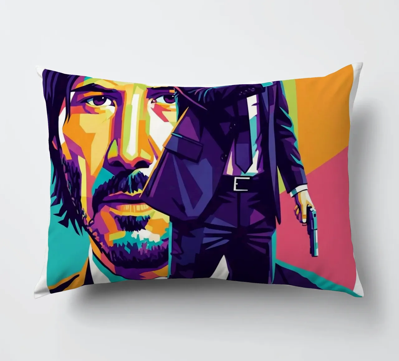 Keanu Reeves - John Wick style cuscino da Hantamrata