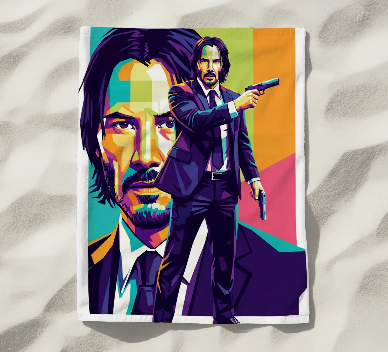 Keanu Reeves - John Wick style telo mare da Hantamrata