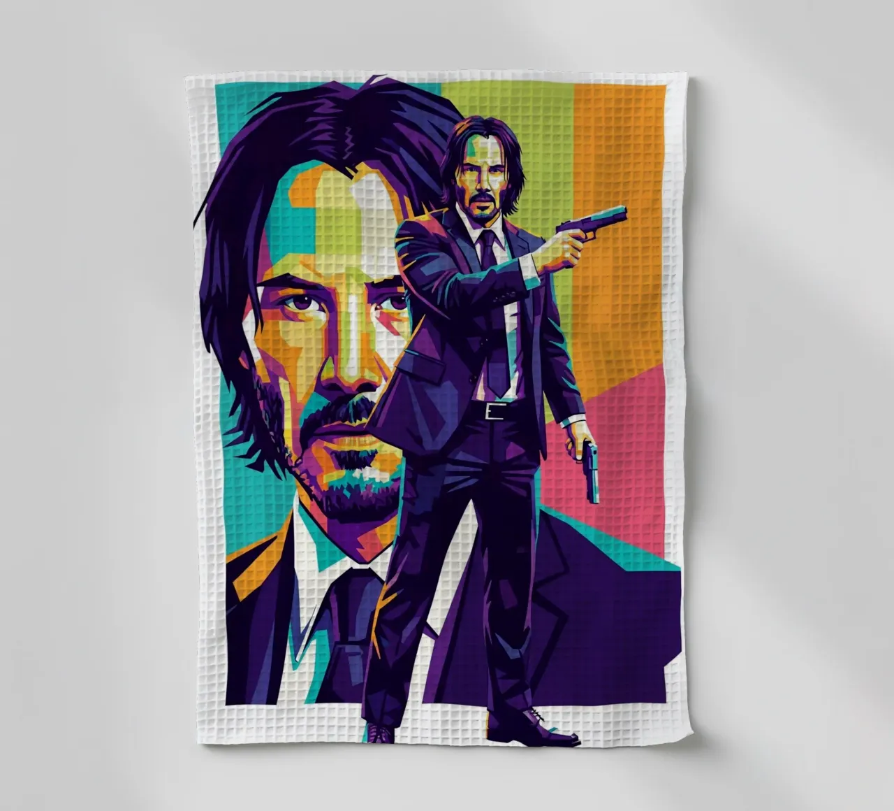 Keanu Reeves - John Wick style canovaccio da cucina da Hantamrata