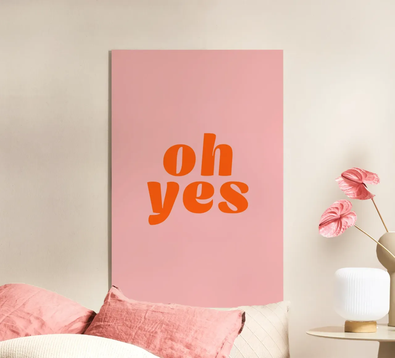 Oh sì plexiglass da Maren Gross