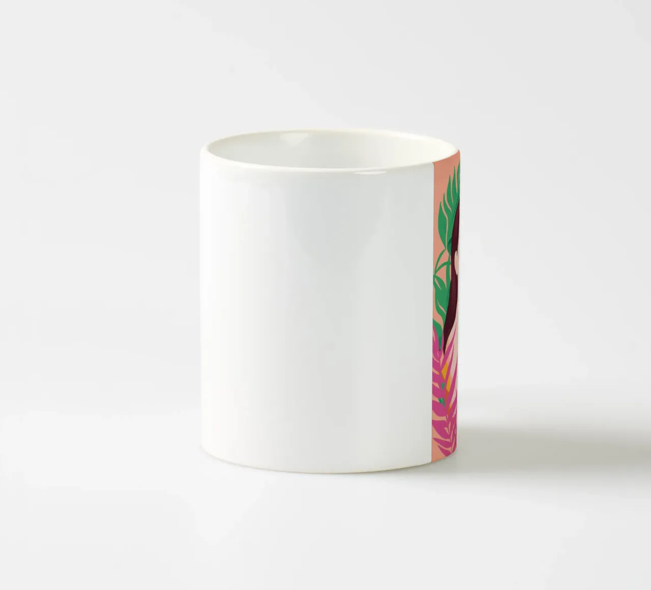 Musa con stampa leopardo tazza in ceramica da Veil Maya