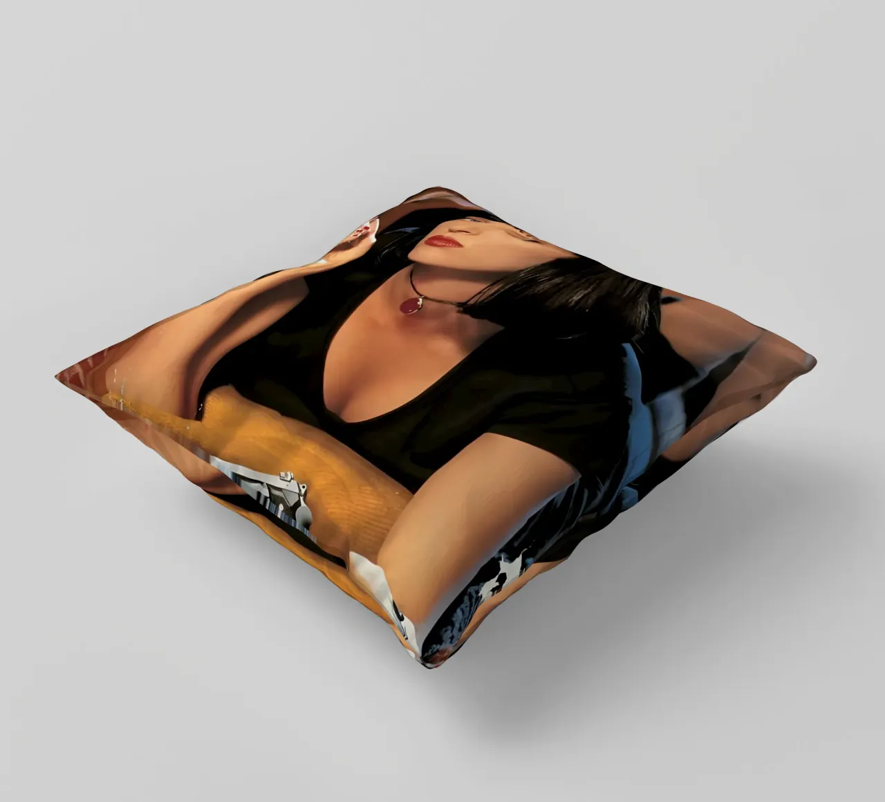 Pulp Fiction cuscino da Low poly art