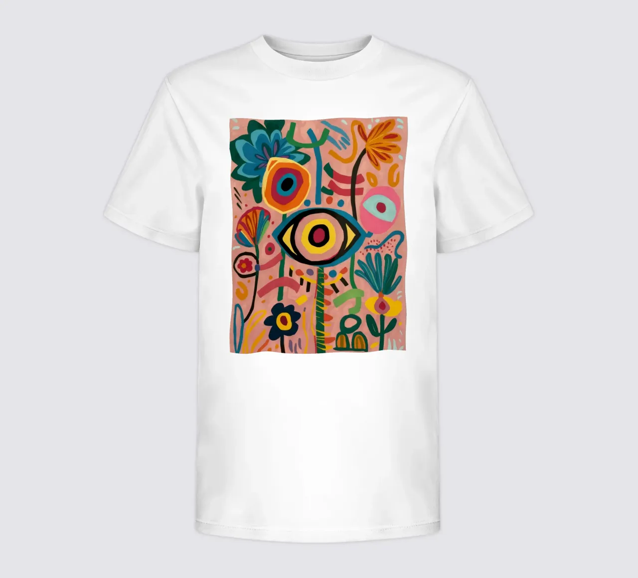 Flora Sguardo mistico t-shirt bambini da Prism Ritual