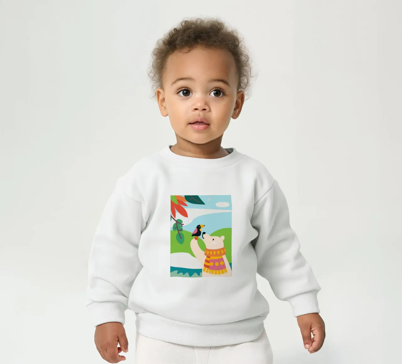 Orsi e uccelli felpa neonato da CUTE ANIMALS