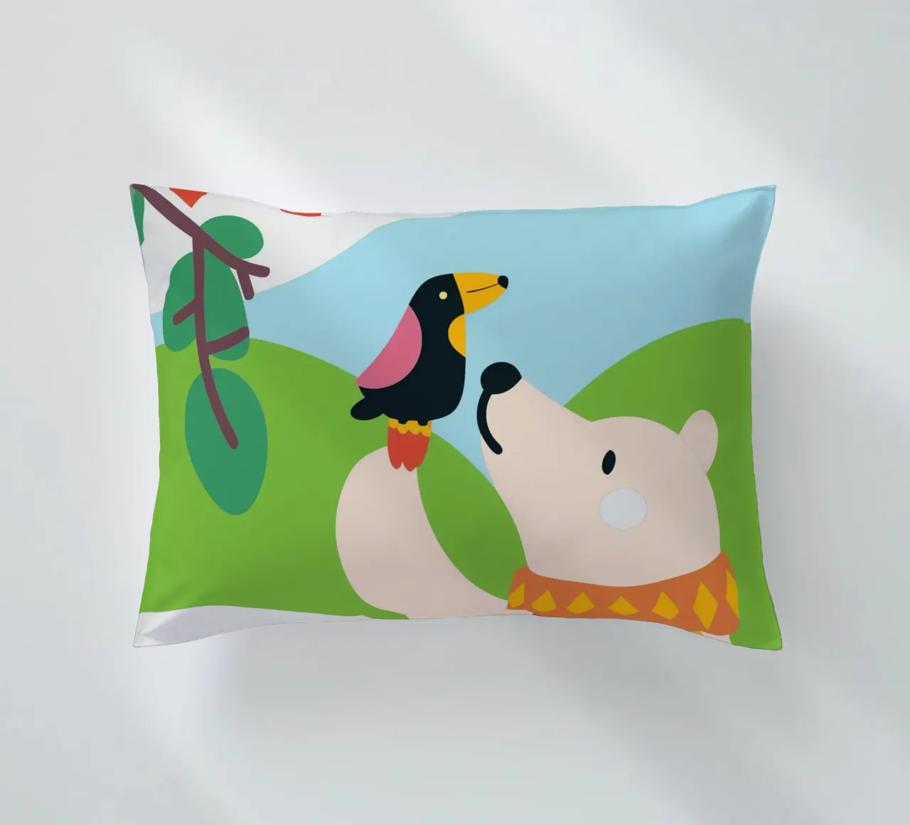 Orsi e uccelli cuscino da CUTE ANIMALS