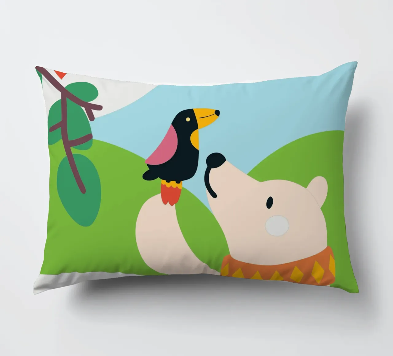 Orsi e uccelli cuscino da CUTE ANIMALS