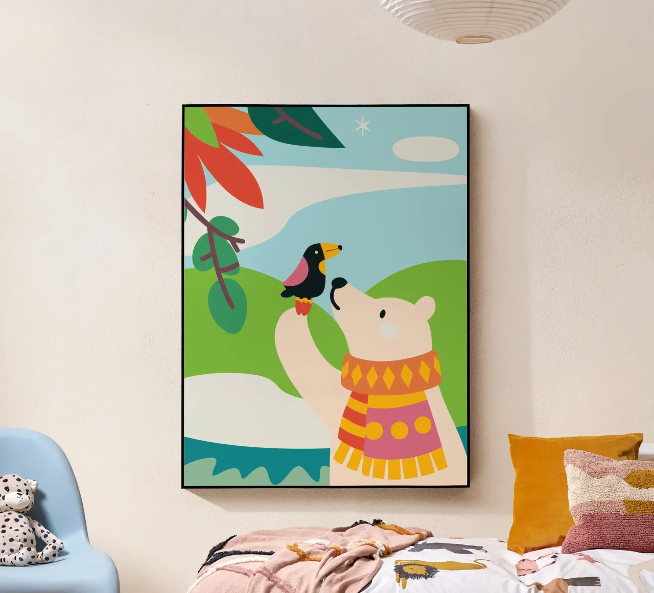 Orsi e uccelli plexiglass da CUTE ANIMALS