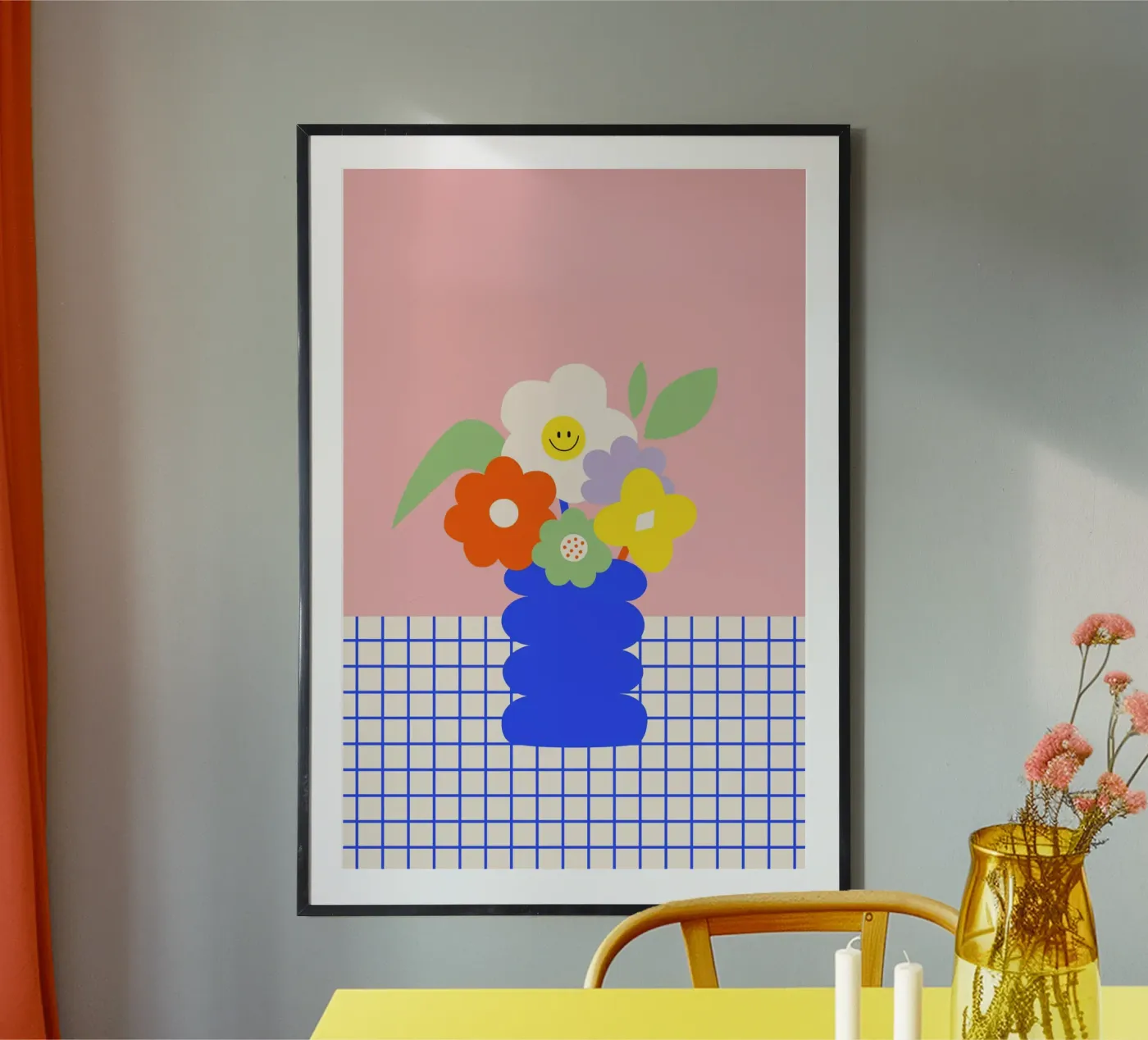Happy Daisy poster da Maren Gross
