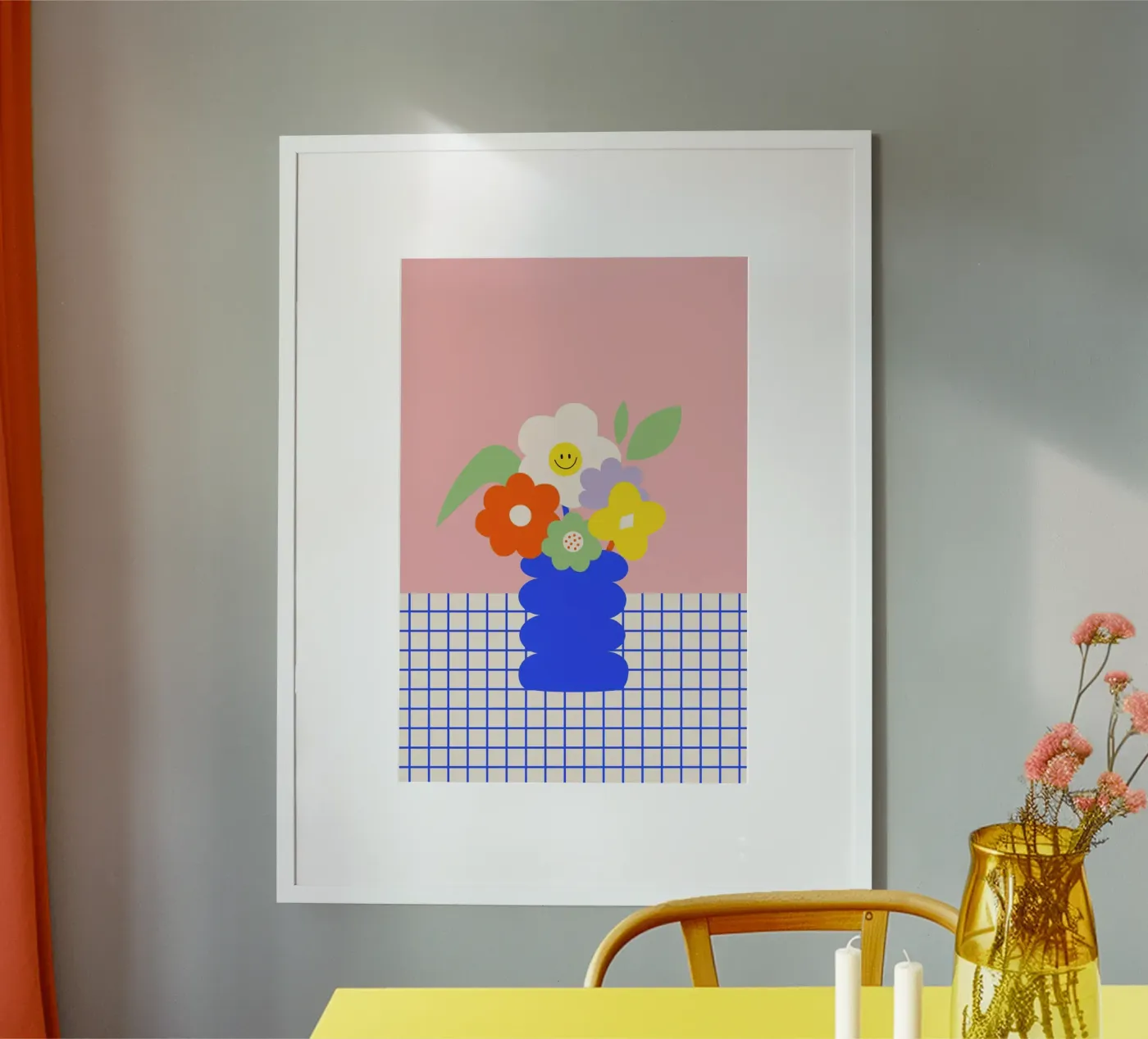Happy Daisy poster da Maren Gross