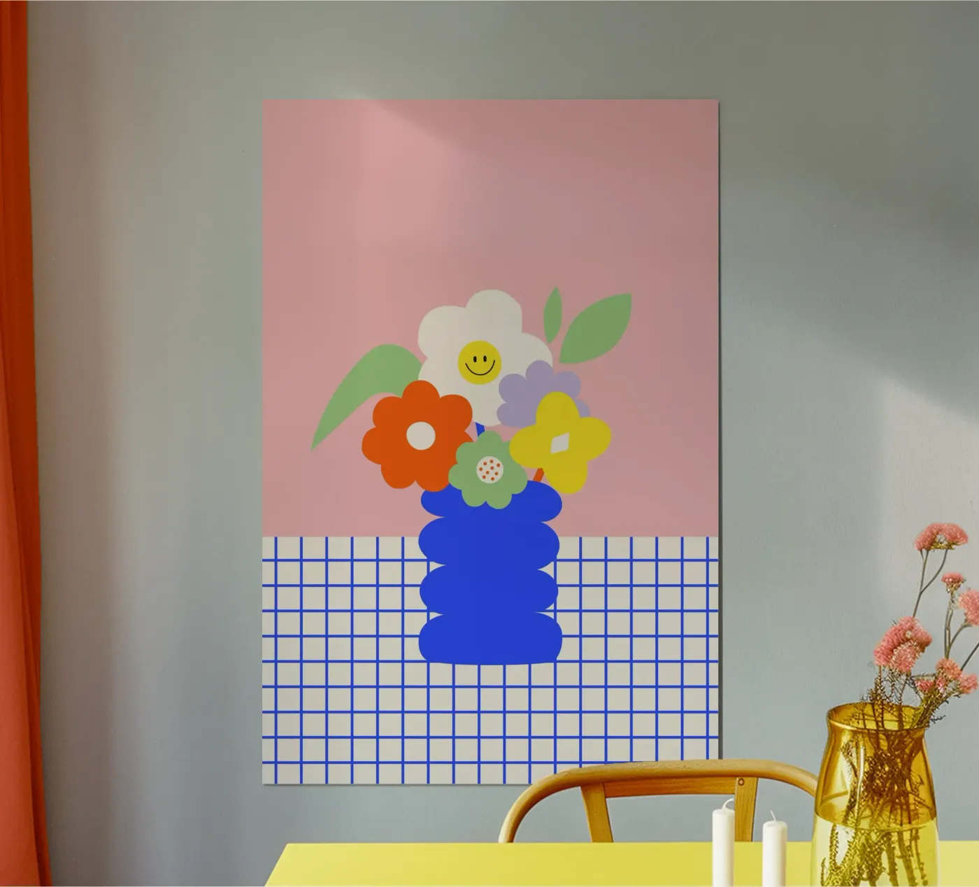 Happy Daisy poster da Maren Gross