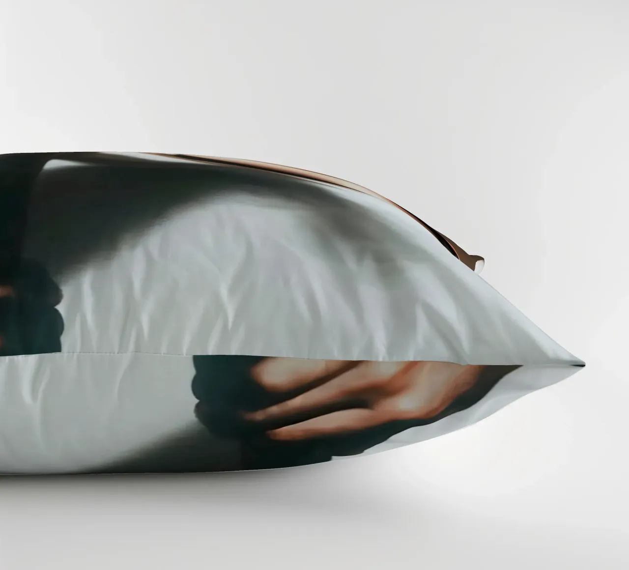 young man coussin de Low poly art