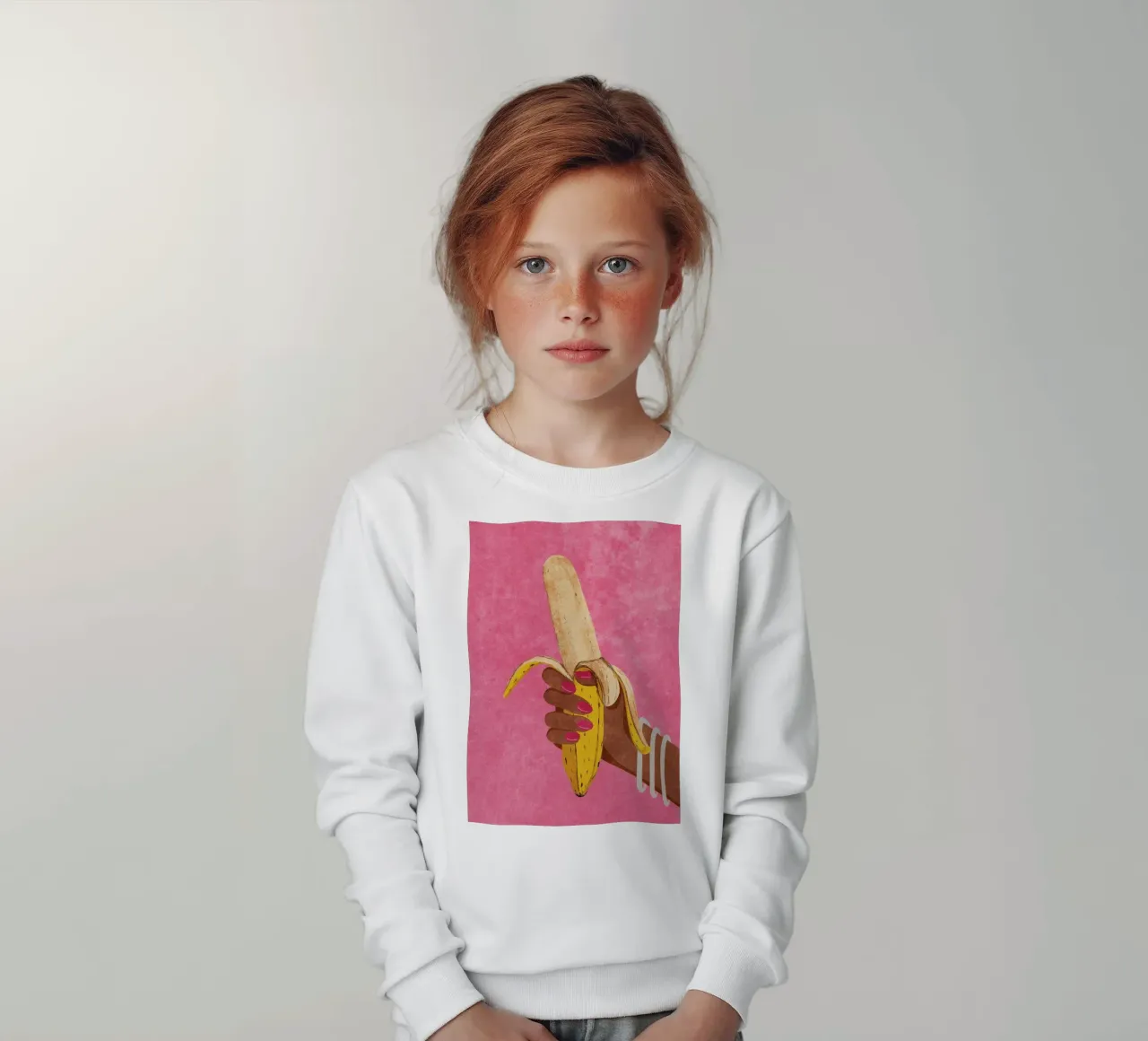 Banana felpa bambino da Ben King
