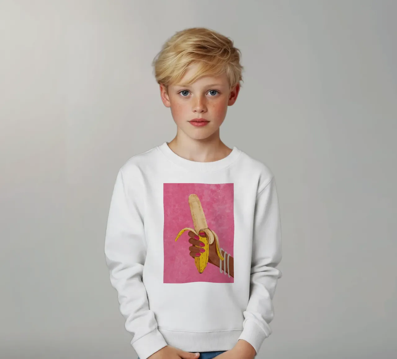 Banana felpa bambino da Ben King