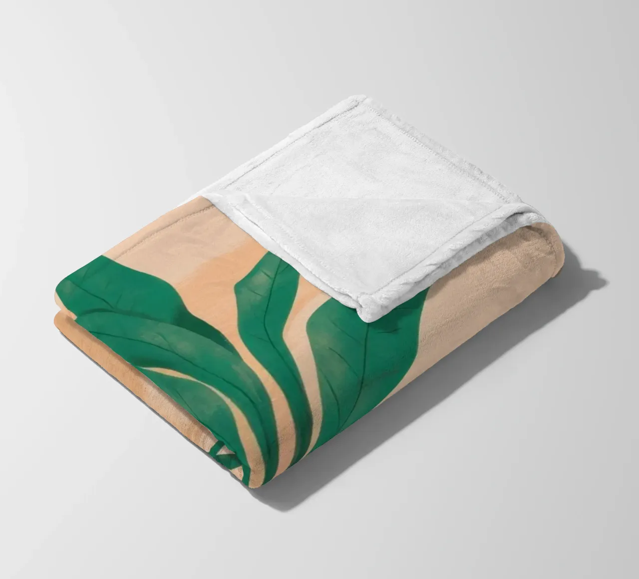 Semplice quiete vegetale coperta in pile da Veil Maya