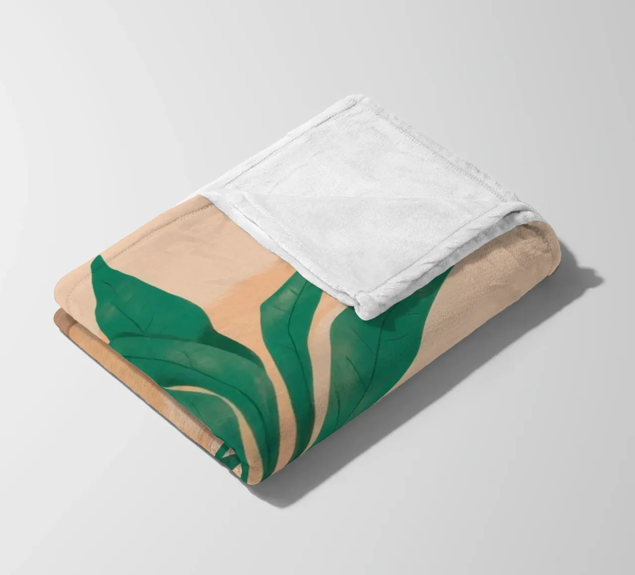 Semplice quiete vegetale coperta in pile da Veil Maya