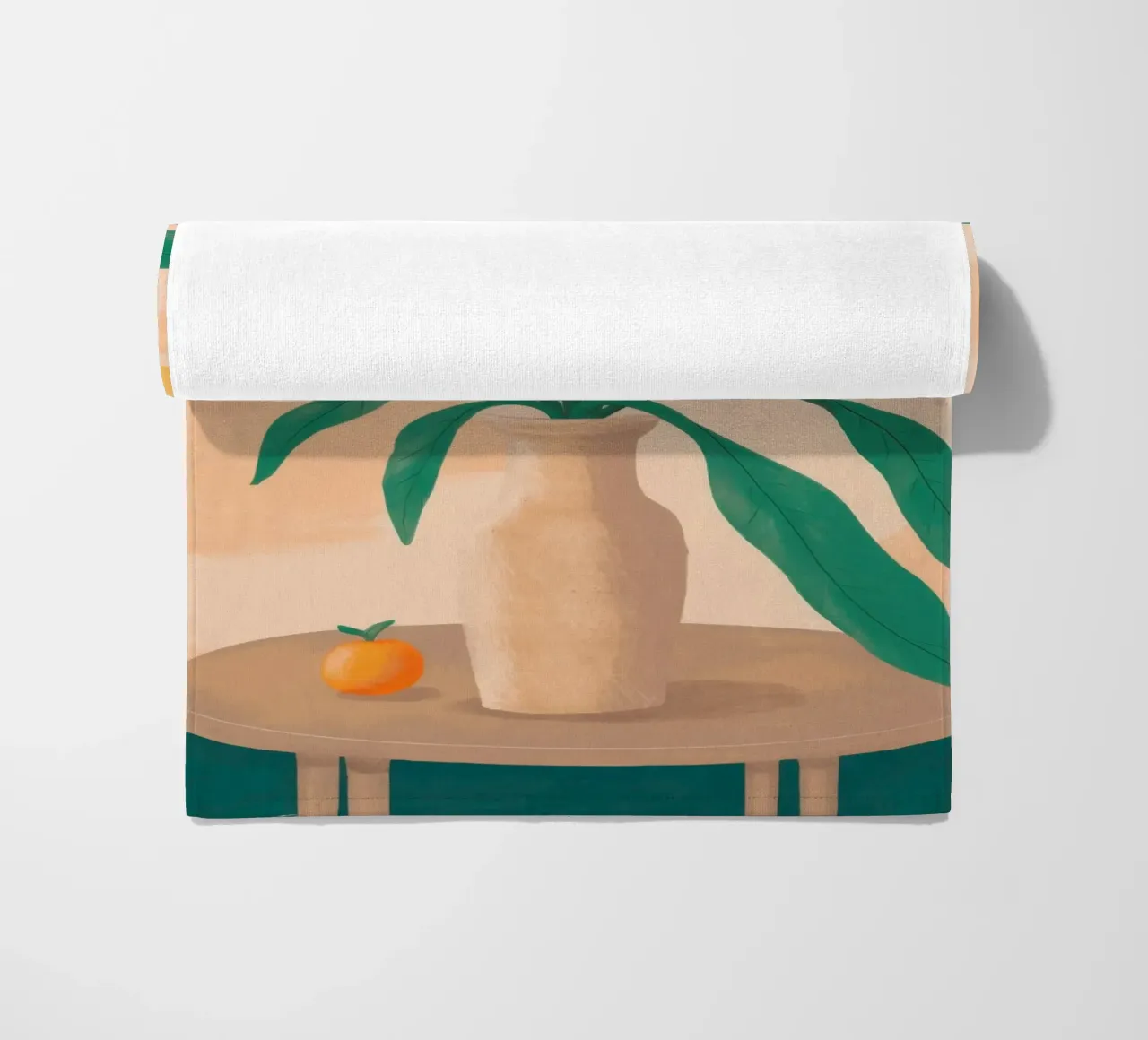 Semplice quiete vegetale telo mare da Veil Maya