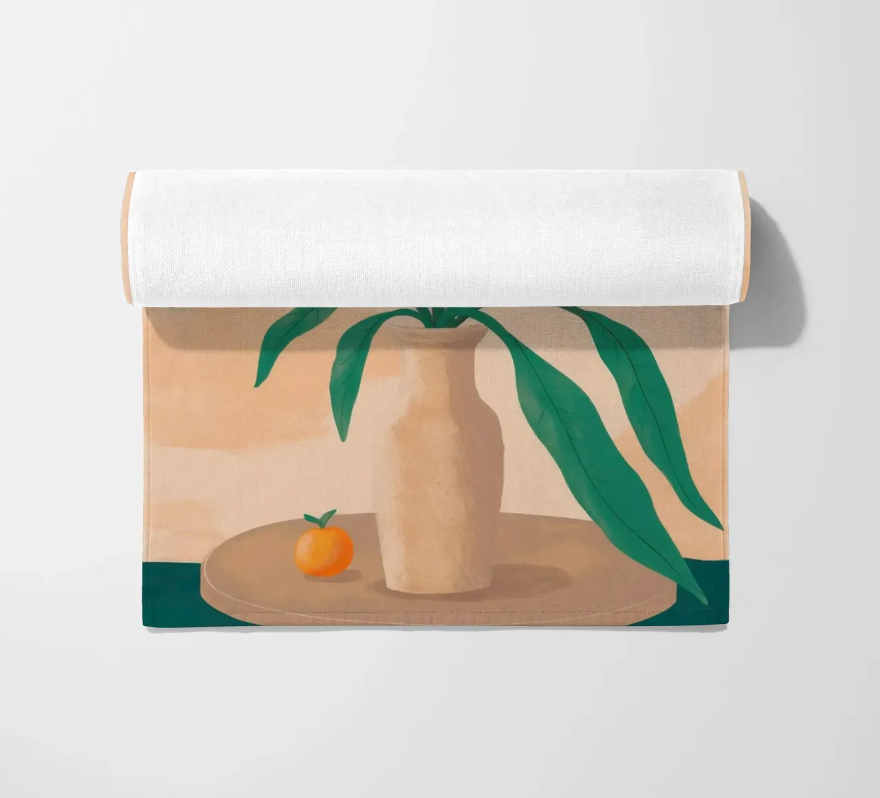 Semplice quiete vegetale telo mare da Veil Maya