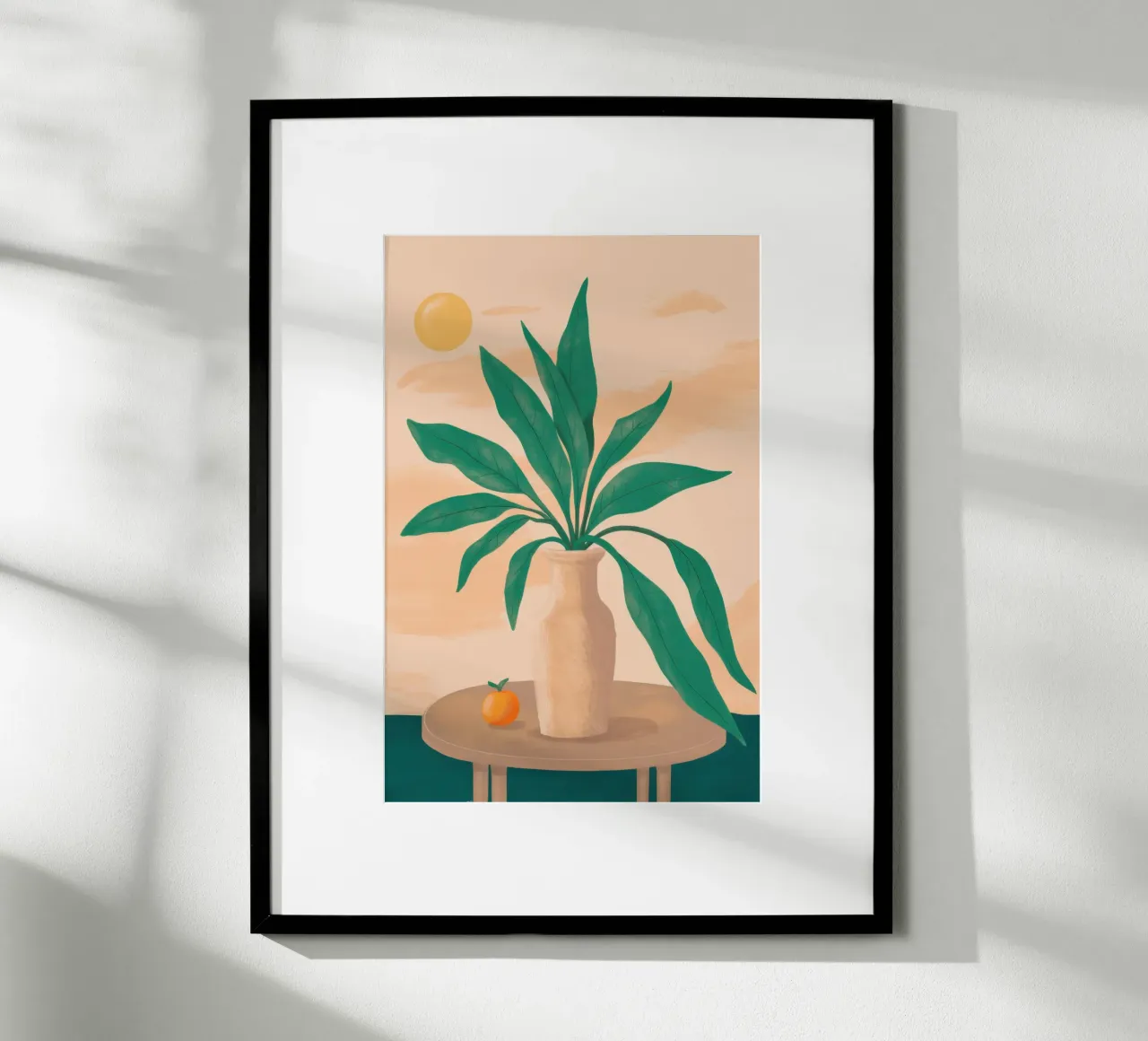 Semplice quiete vegetale poster da Veil Maya