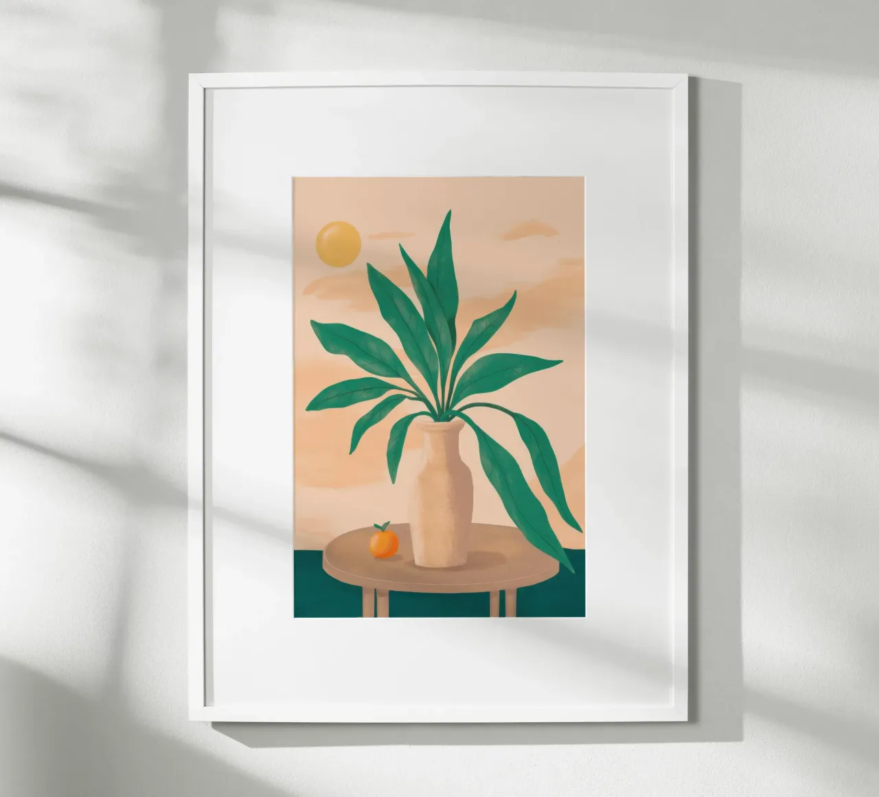 Semplice quiete vegetale poster da Veil Maya