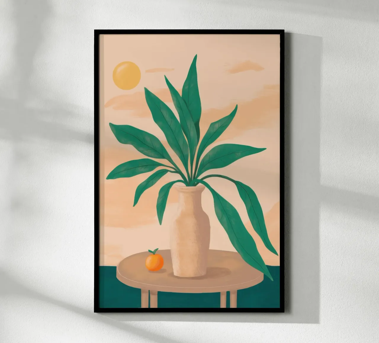 Semplice quiete vegetale poster da Veil Maya