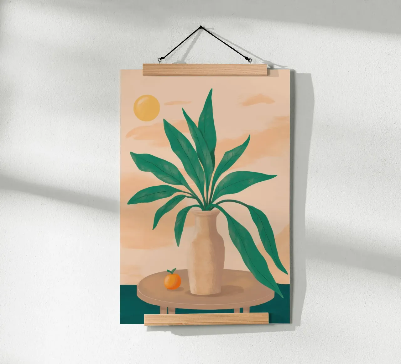 Semplice quiete vegetale poster da Veil Maya