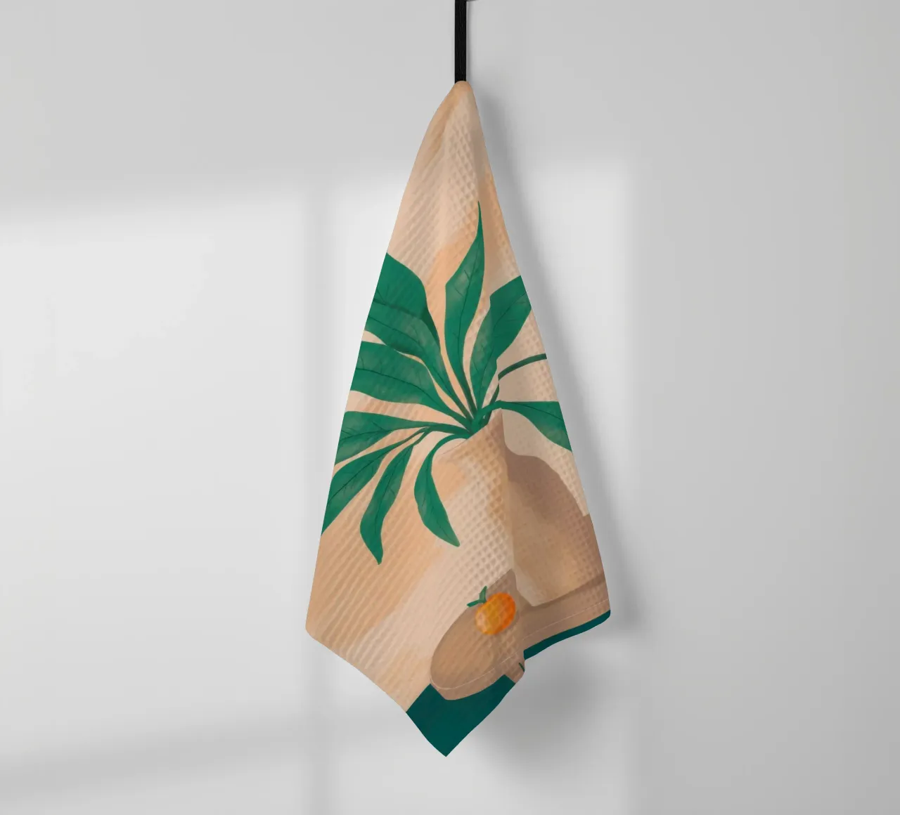 Semplice quiete vegetale canovaccio da cucina da Veil Maya