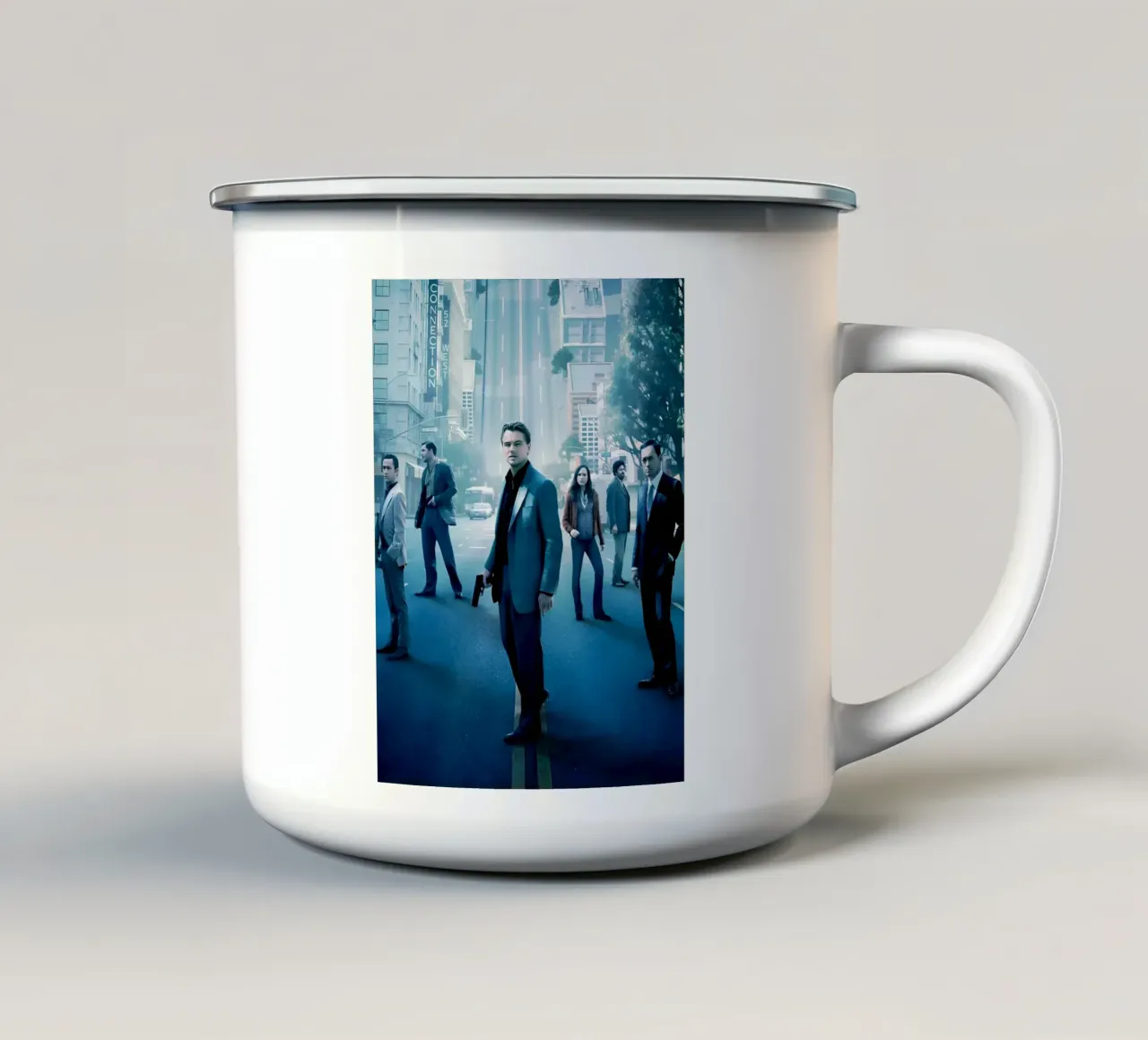 "A team of sharply dressed tazza in smalto da Low poly art