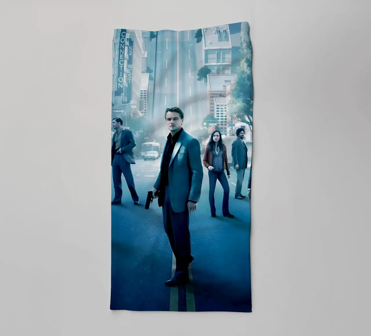 "A team of sharply dressed asciugamano da bagno da Low poly art