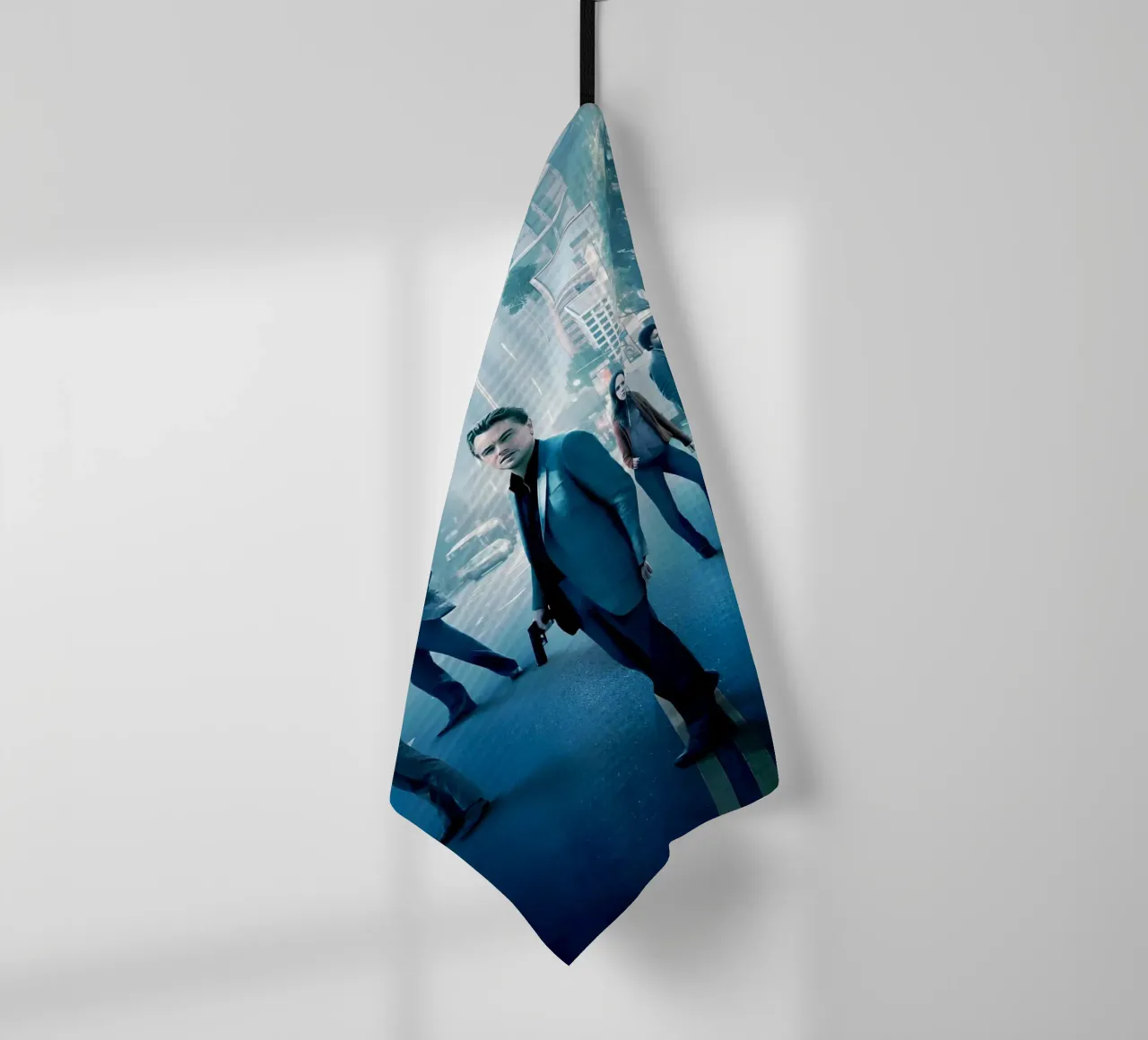 "A team of sharply dressed Geschirrtuch von Low poly art