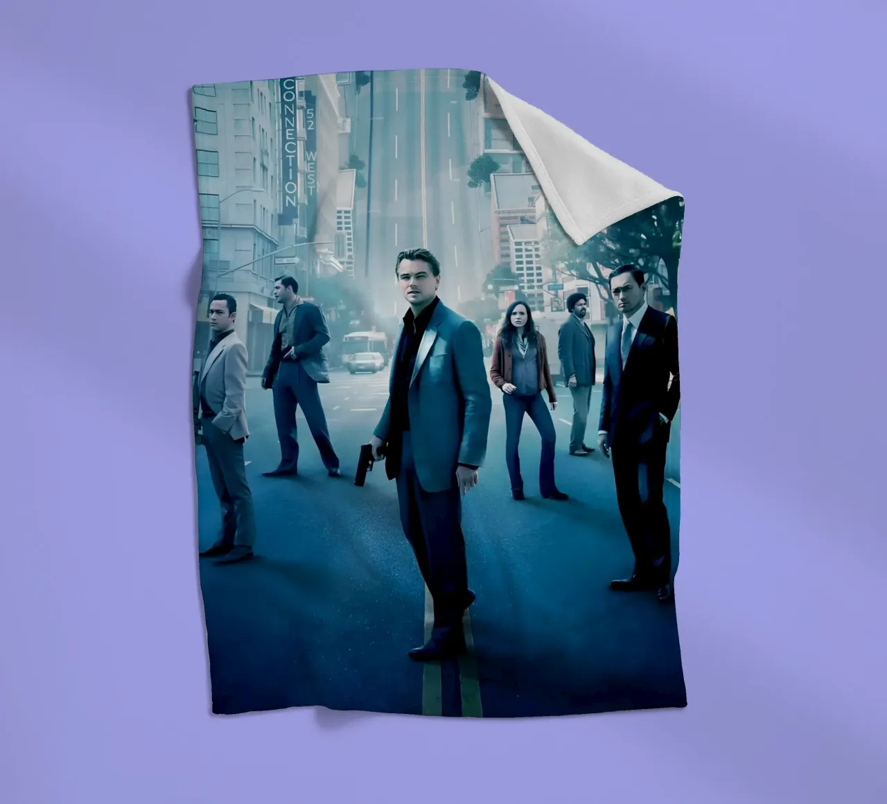 "A team of sharply dressed coperta in pile da Low poly art