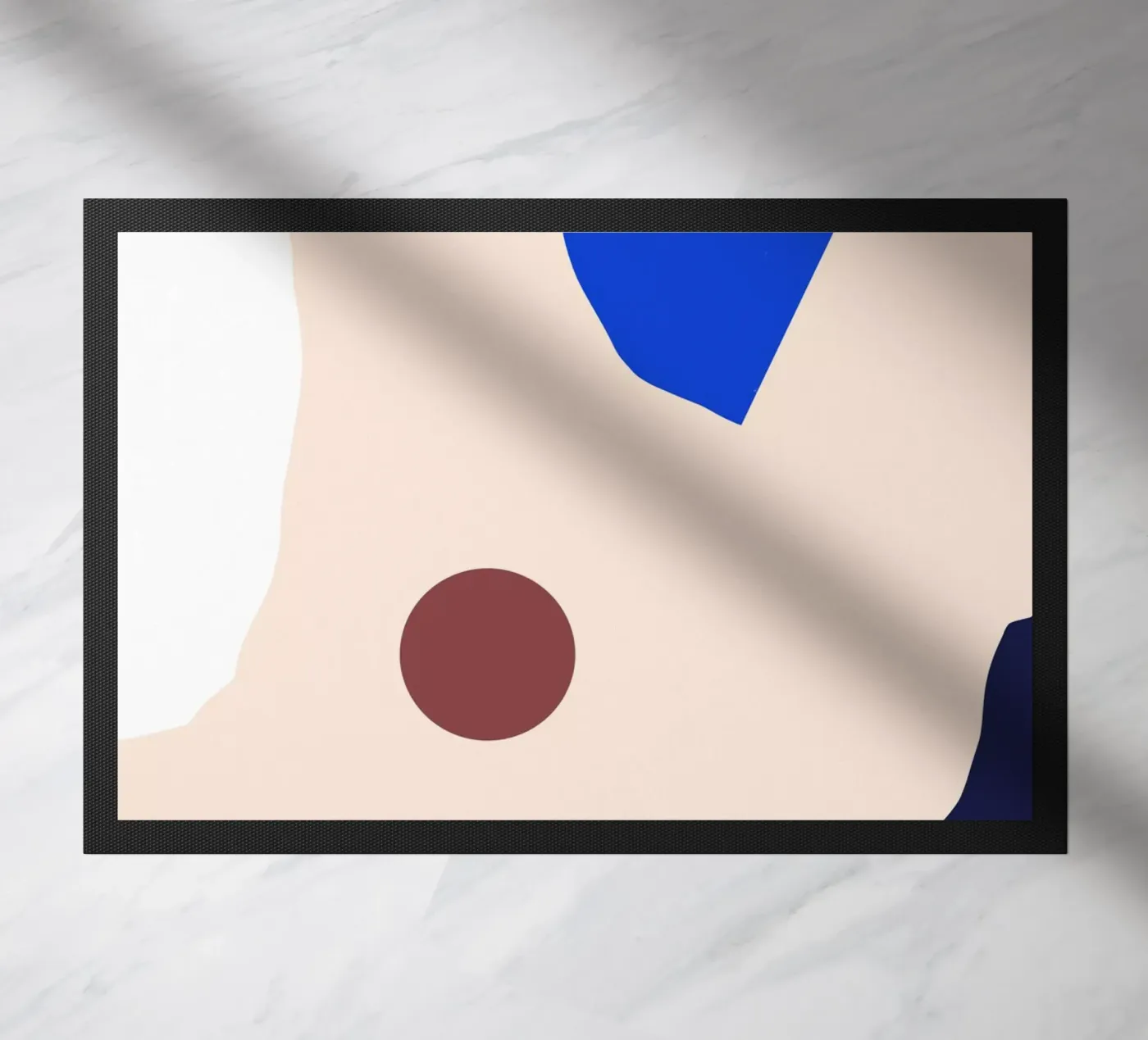 Shapes doormat by Maren Gross