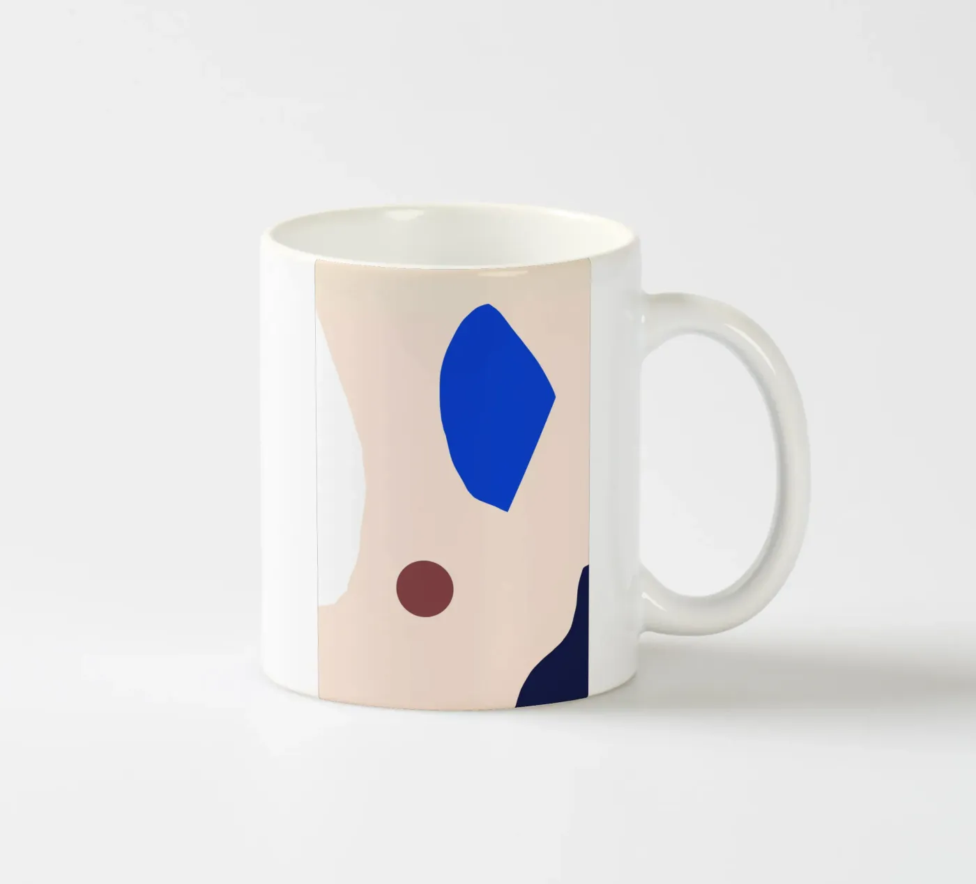 Shapes ceramic mug by Maren Gross