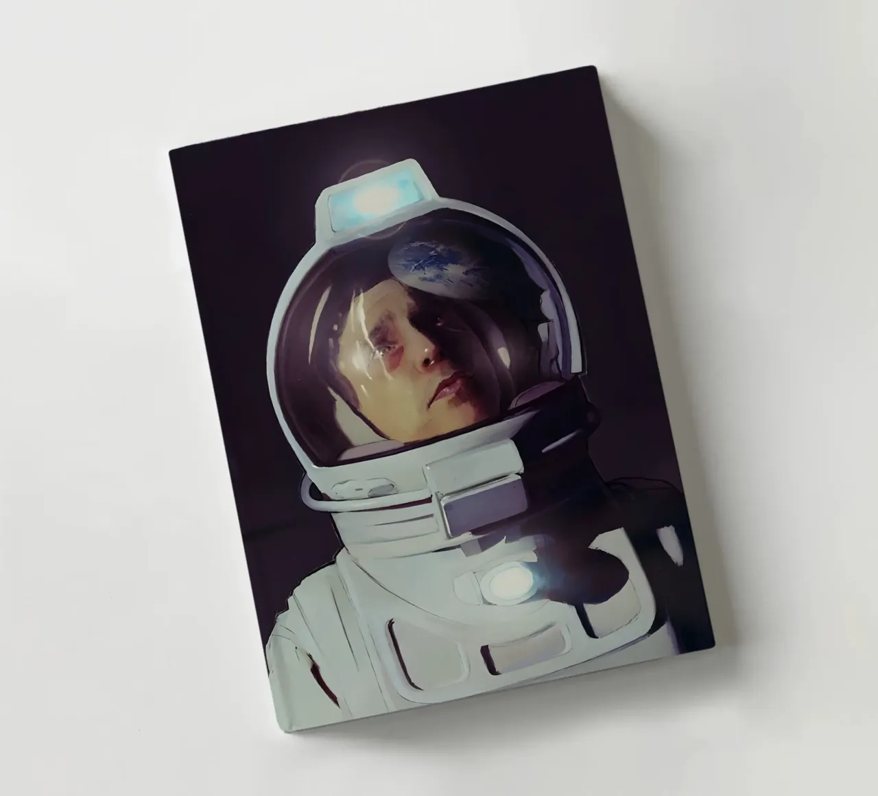 astronaut to the moon diario da Low poly art