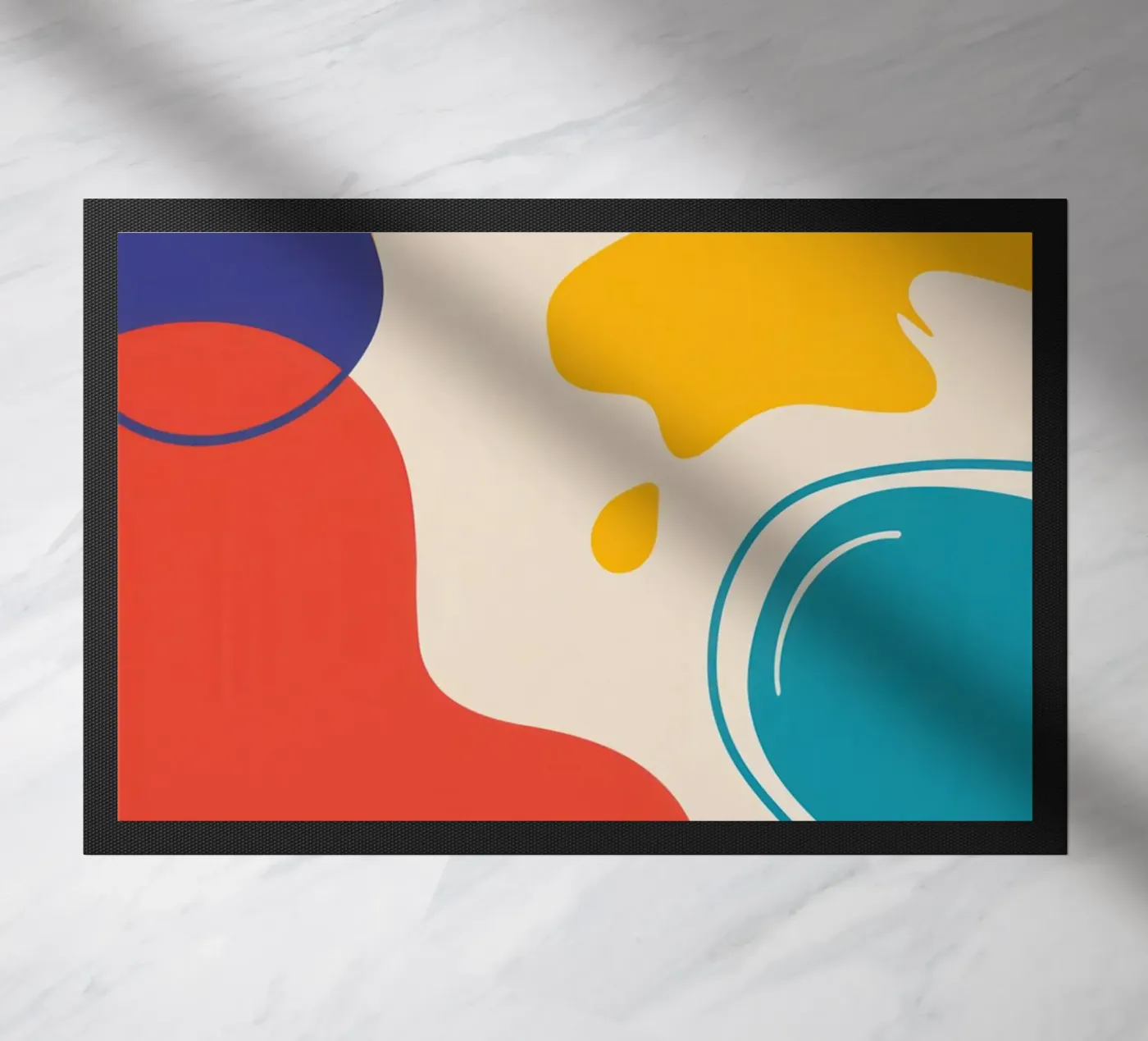 Flusso di colore astratto zerbino da Veil Maya