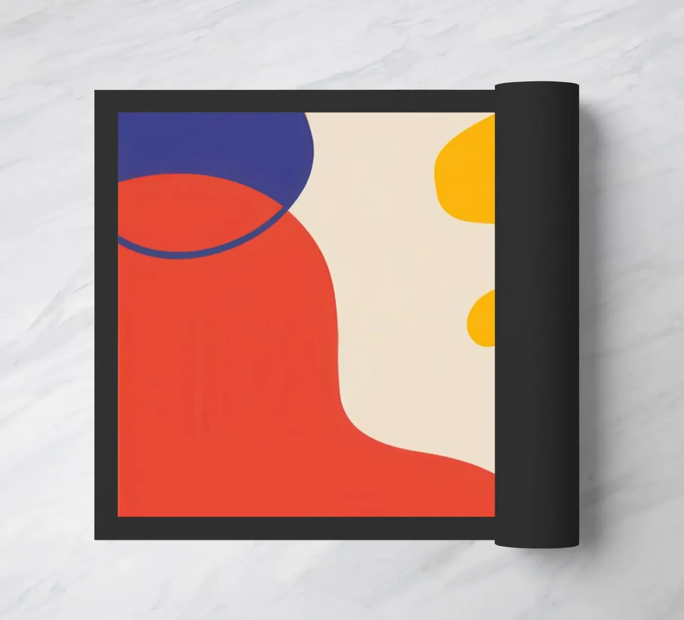 Flusso di colore astratto zerbino da Veil Maya