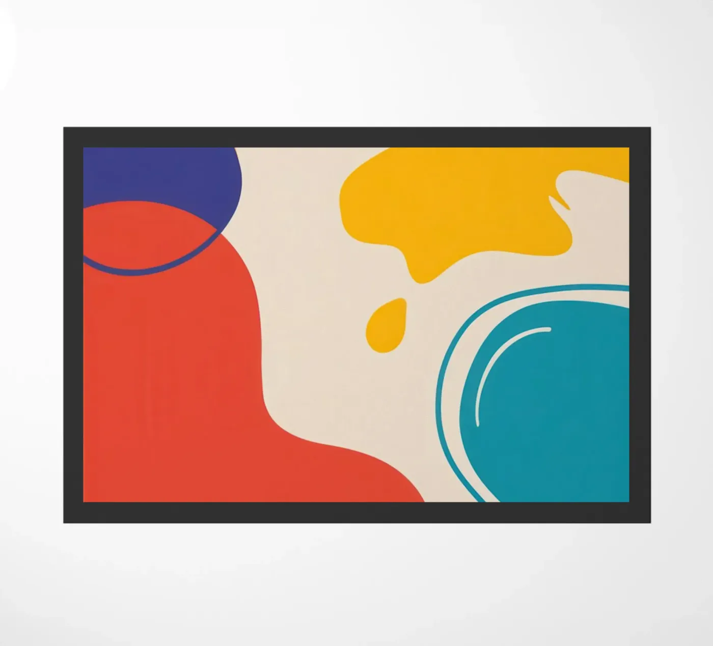 Flusso di colore astratto zerbino da Veil Maya