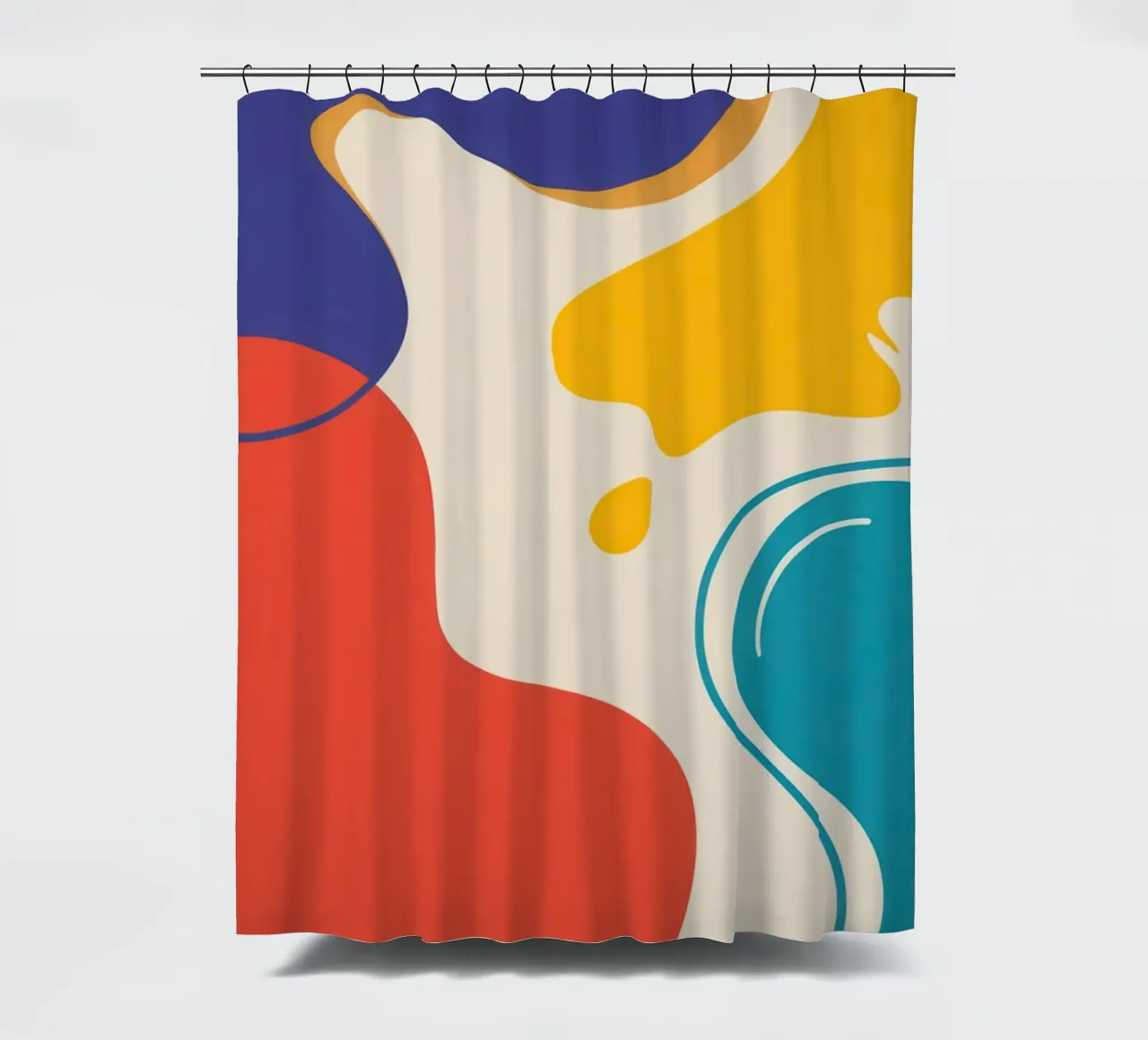 Flusso di colore astratto tenda da doccia da Veil Maya