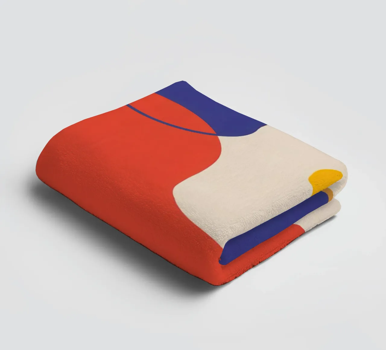 Abstract Color Flow towel by Veil Maya