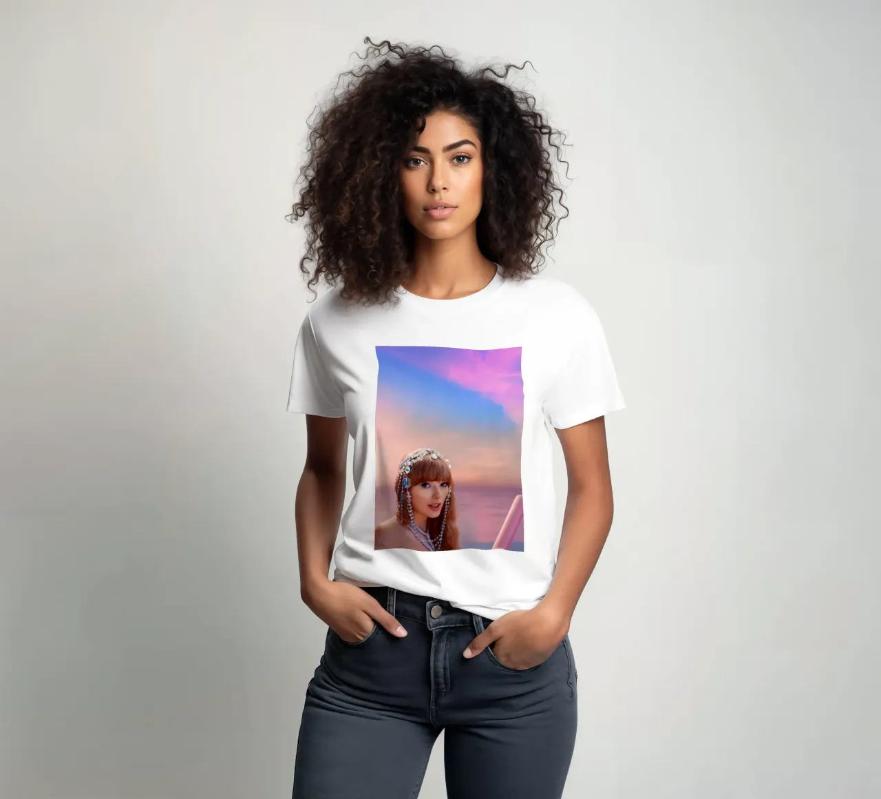 Taylor Swift Pink t-shirt da Musadad Shop