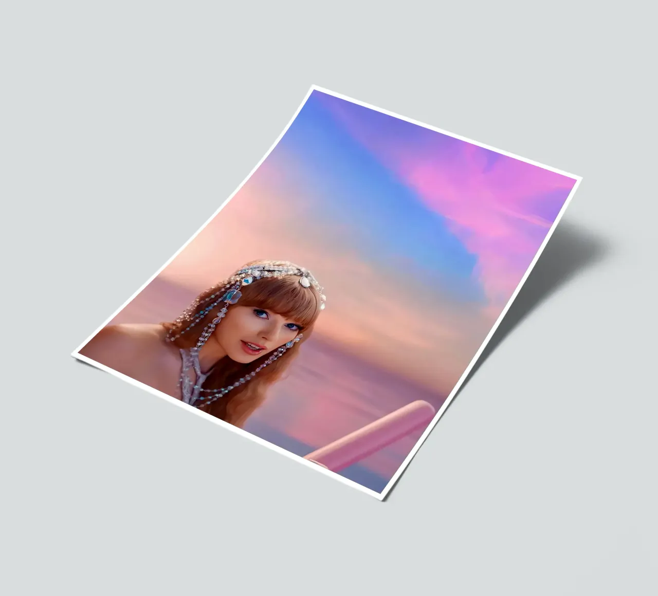 Taylor Swift Pink Stickerbogen von Musadad Shop