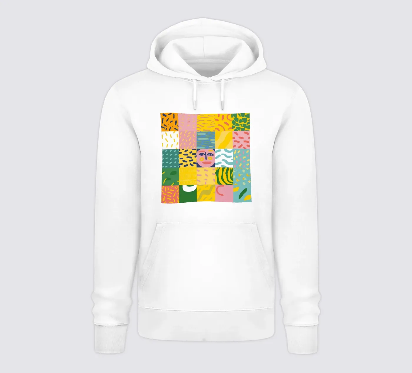 Patchwork Prismatic Soul felpa con cappuccio da Prism Ritual