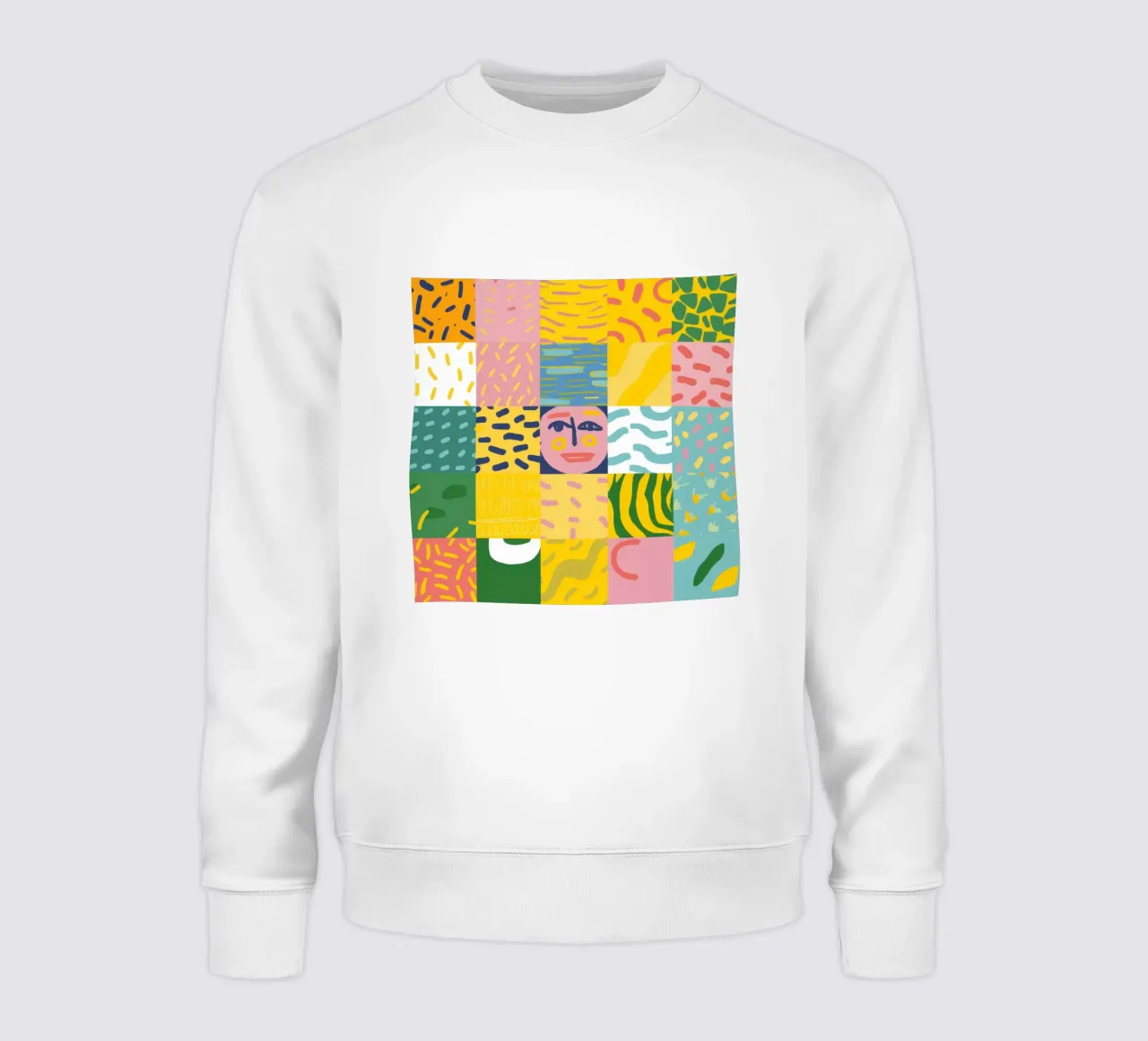 Anima prismatica patchwork felpa da Prism Ritual