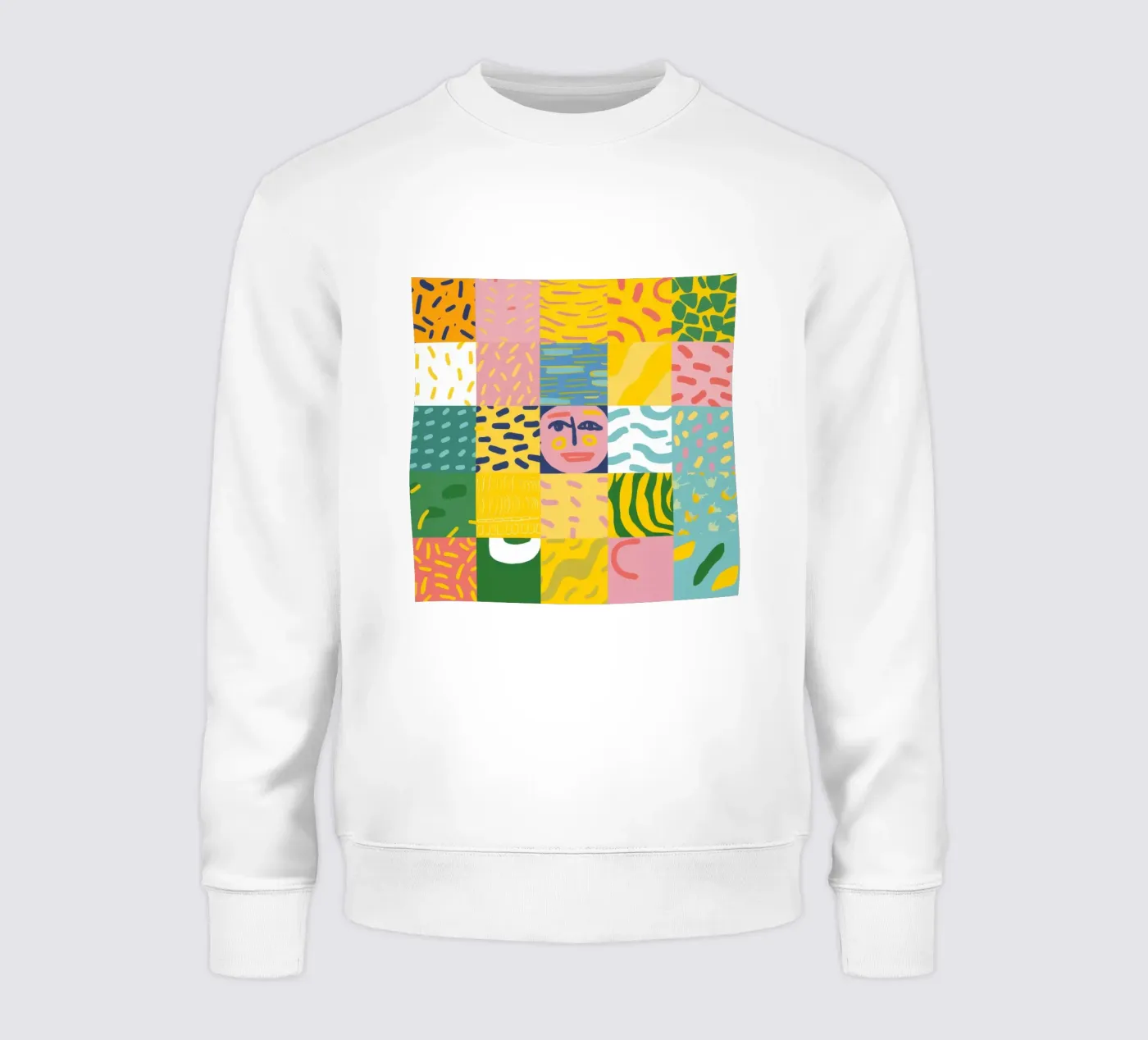Anima prismatica patchwork felpa da Prism Ritual