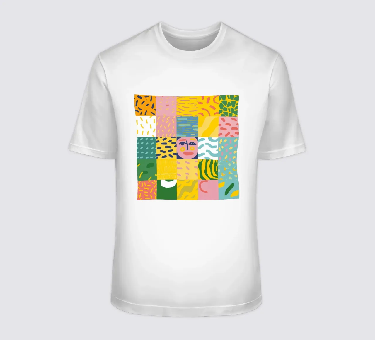 Anima prismatica patchwork t-shirt da Prism Ritual