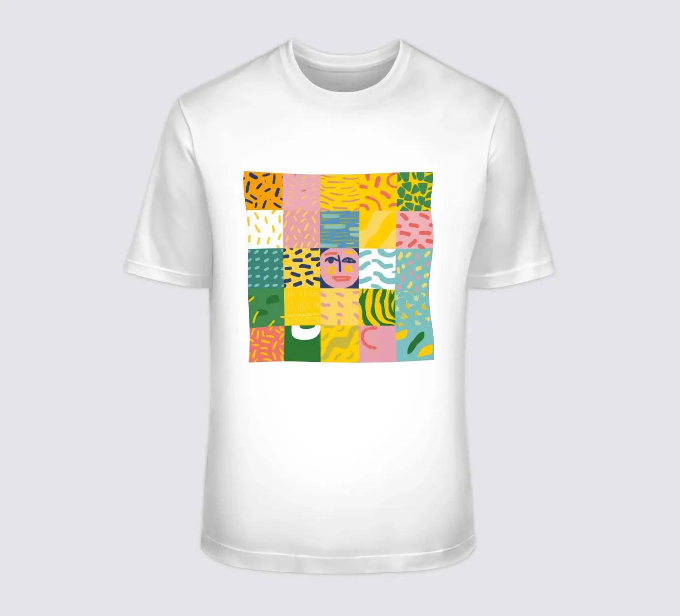 Anima prismatica patchwork t-shirt da Prism Ritual