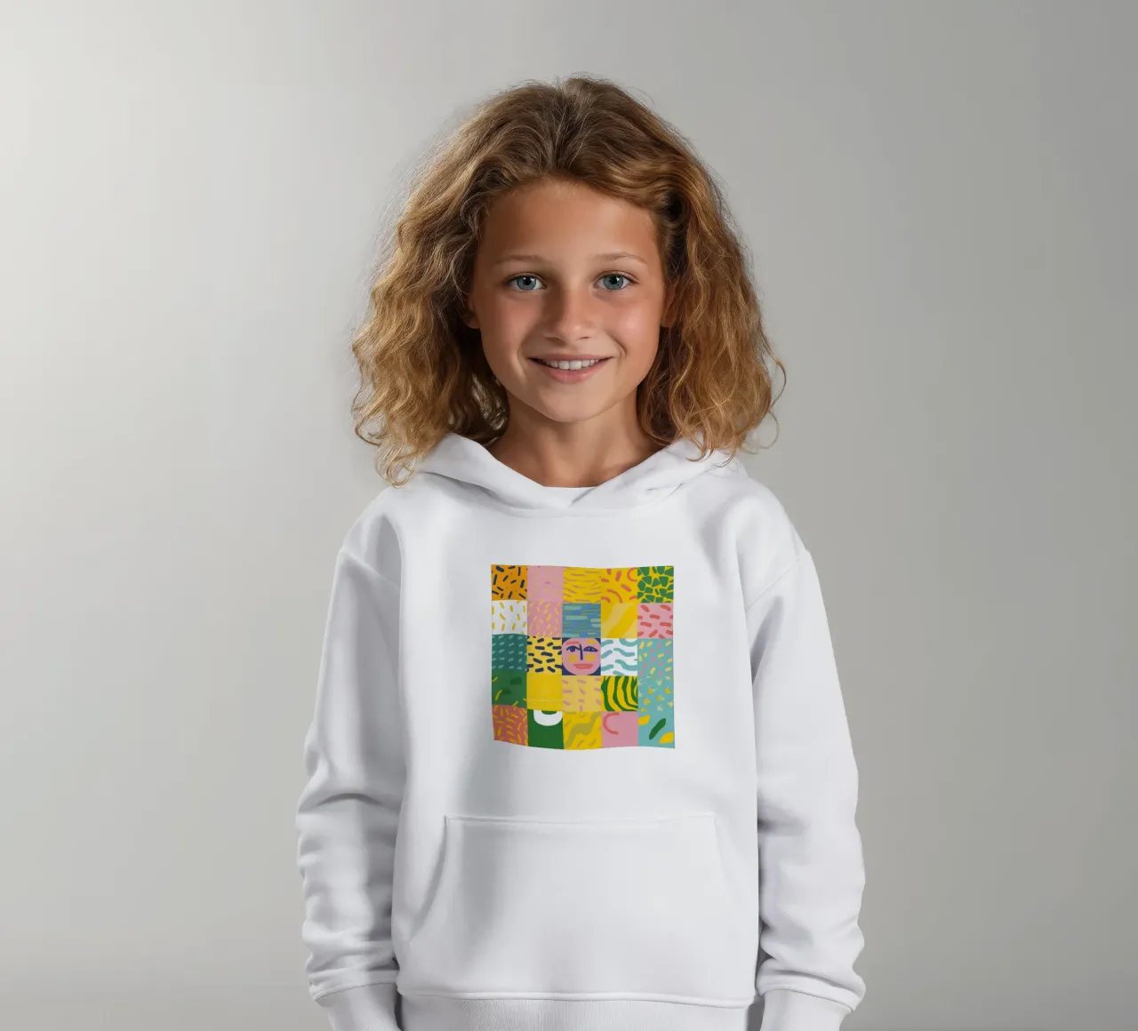 Patchwork Alma prismática sudadera con capucha para niño de Prism Ritual